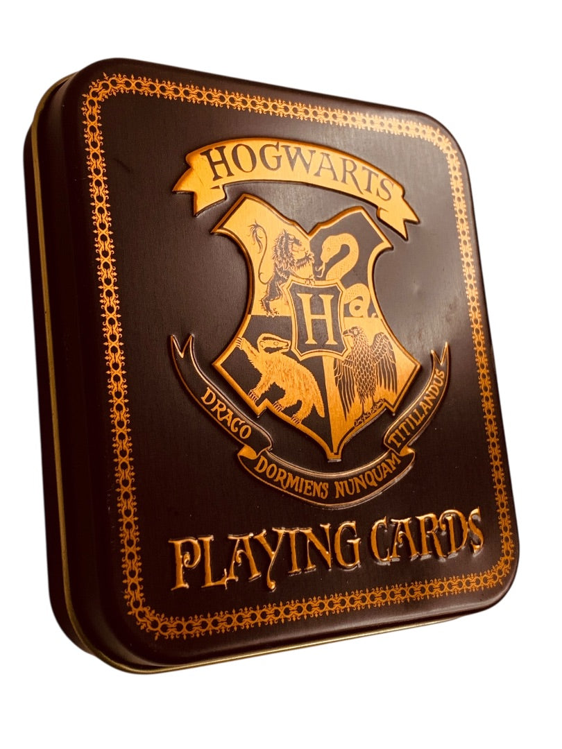 Hogwarts Harry Potter New Sealed Playing Cards in Tin Paladone