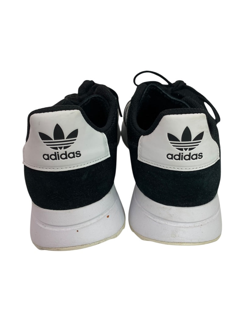 Size 9.5 Adidas Womens Flashrunner Black Marathon Running Shoes BB5323