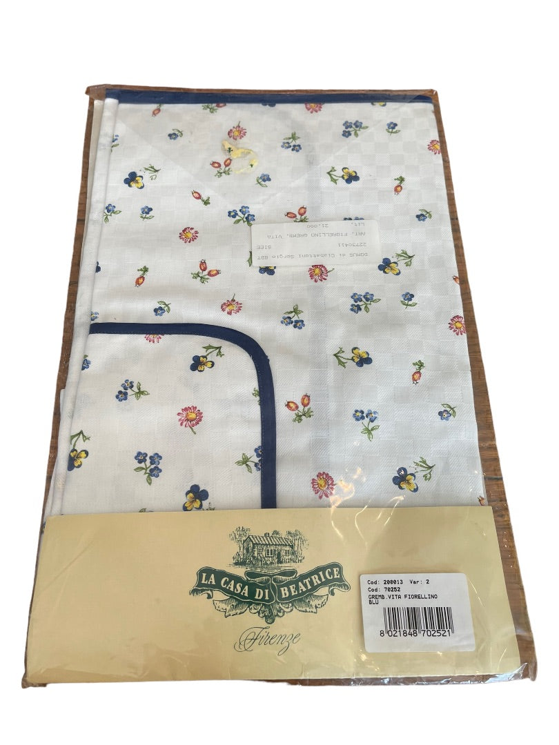 La Casa Di Beatrice Firenze Floral Waist Apron New Pockets