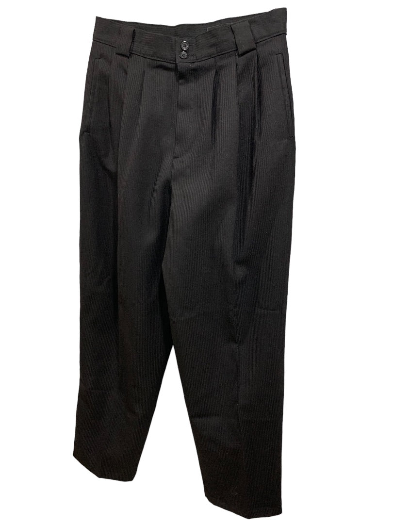 Size 8 Giorgio Sant'Angelo Women's Vintage Wool Dress Pants Textured