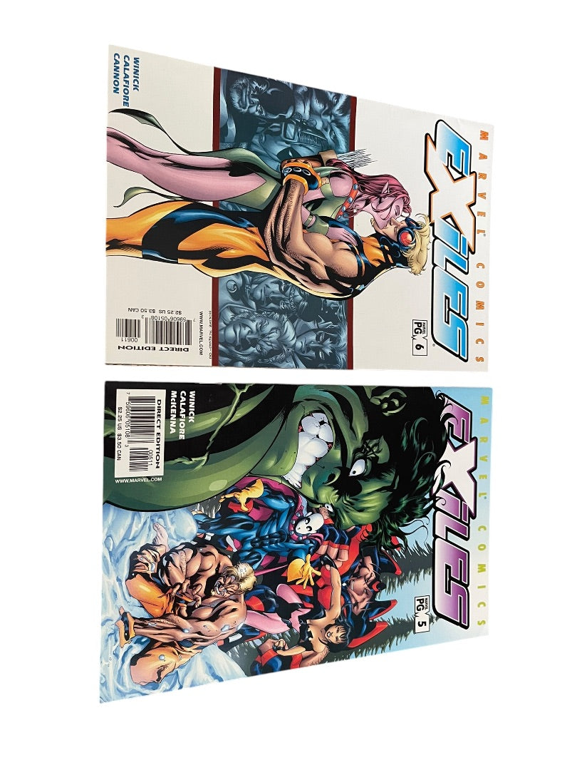 Marvel Exiles #1-10 Winick McKone McKenna