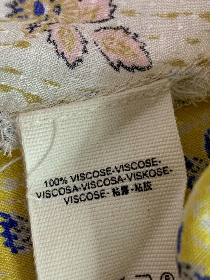 Medium Free People Boho Womens Blouse Embroidered But I Like It