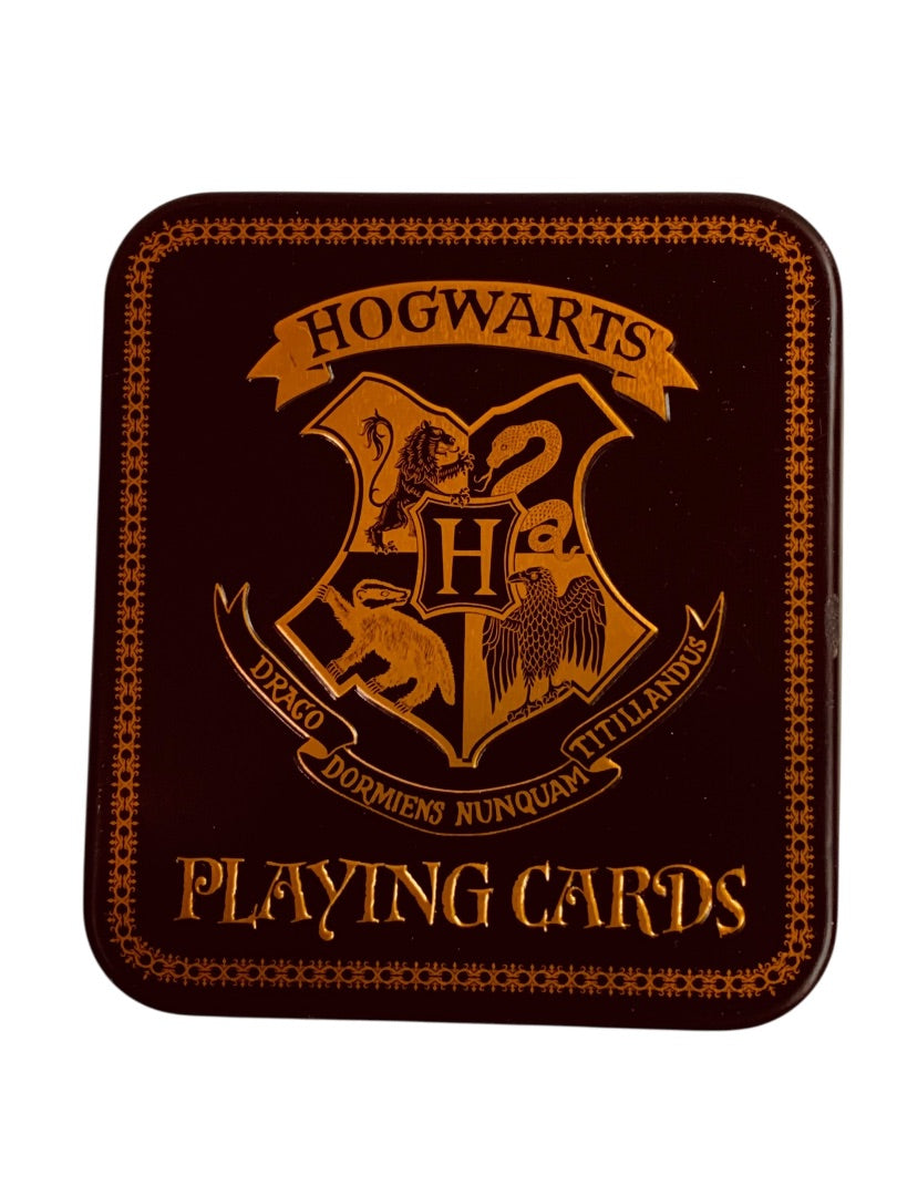 Hogwarts Harry Potter New Sealed Playing Cards in Tin Paladone