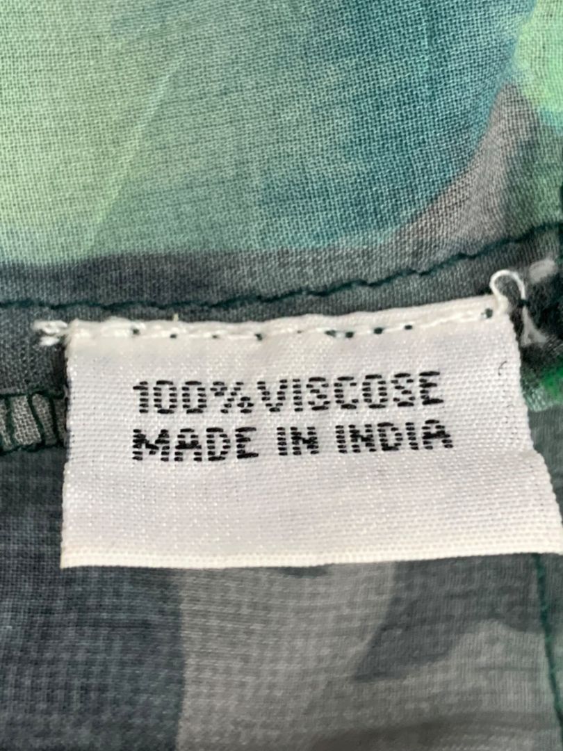 Size 3X Angel Heart Boutique Womens Green Sheer Off Shoulder Blouse