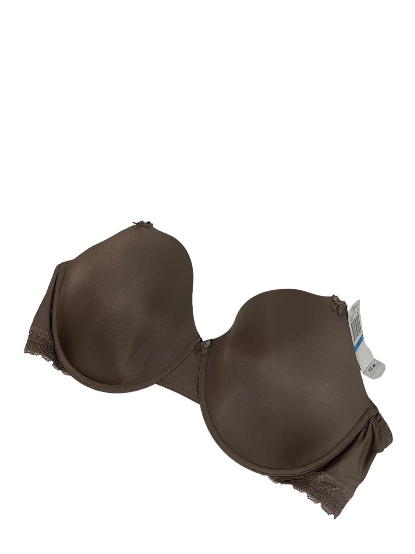 42DDD Paramour Gorgeous Contour New Paddded Underwire Bra Mink Brown 255455
