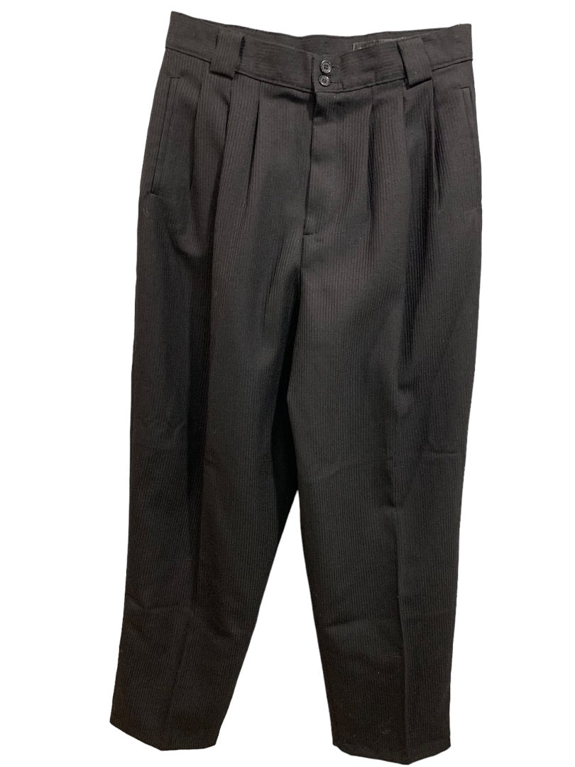 Size 8 Giorgio Sant'Angelo Women's Vintage Wool Dress Pants Textured