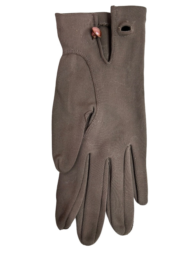 Size 6 Crescendoe Carelsse Vintage 1960s Women's Short Gloves 100% Nylon