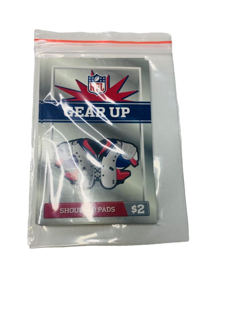 NFL-Opoly Junior Set of 4 Gear Up Cards Replacement Part Crafts Masterpieces