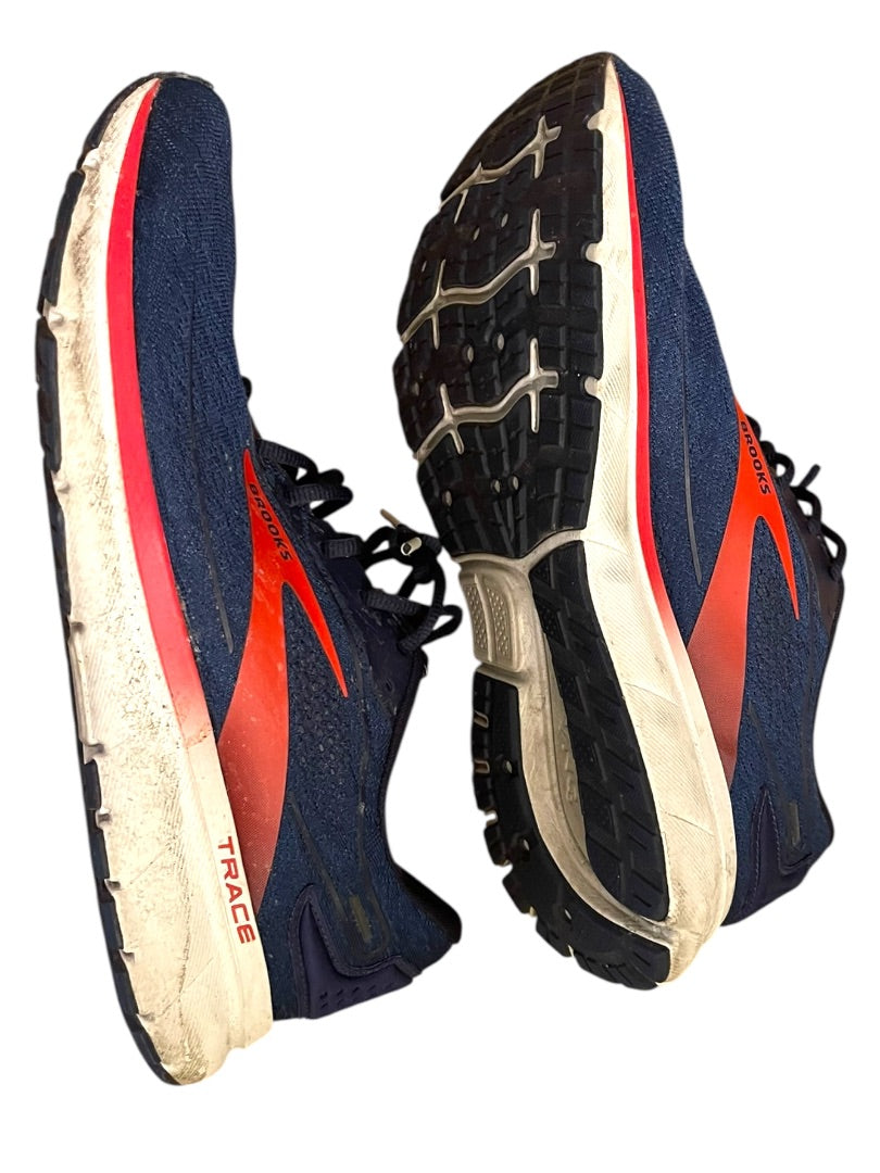 Size 11.5 Medium Brooks Trace 2 Shoes Mens Blue Sneakers