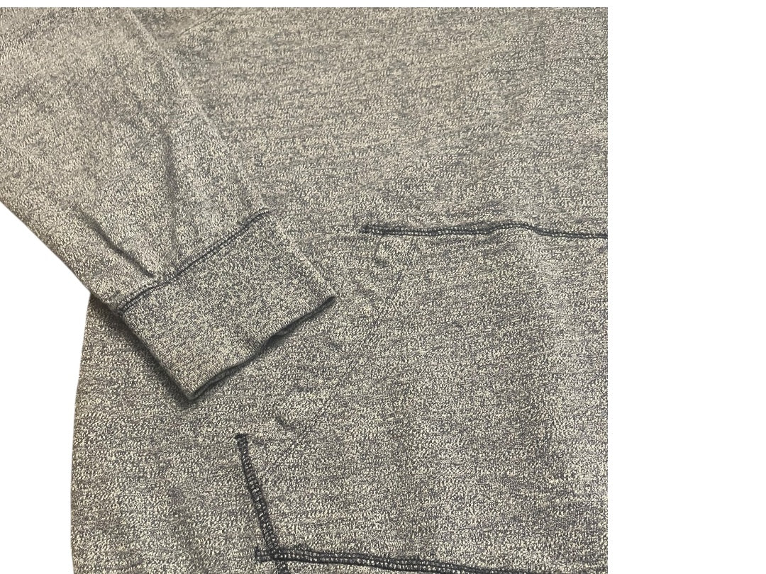 Large American Eagle Outfitters Standard Fit Cotton Long Sleeve Hoodie Blue