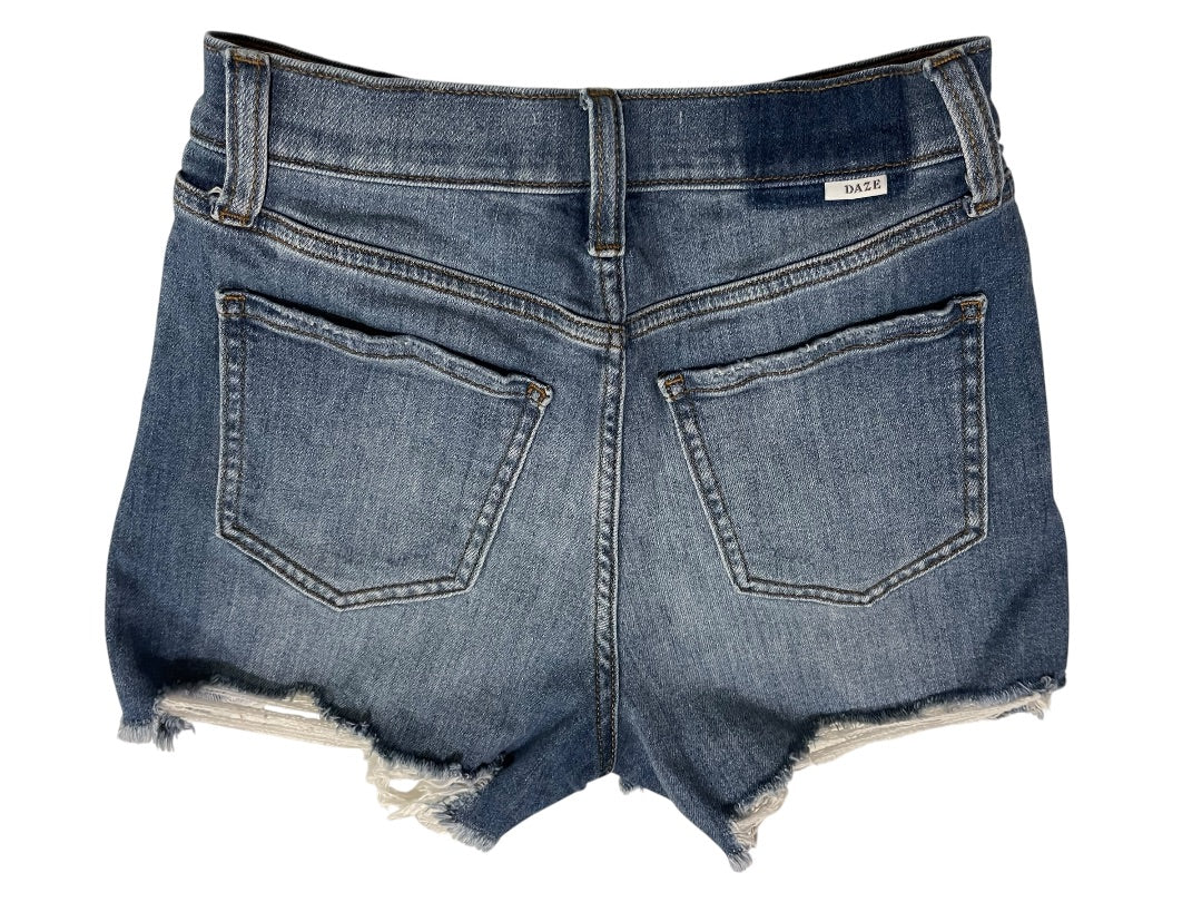 Size 25 Daze Hug Stretch Denim Womens Jean Shorts