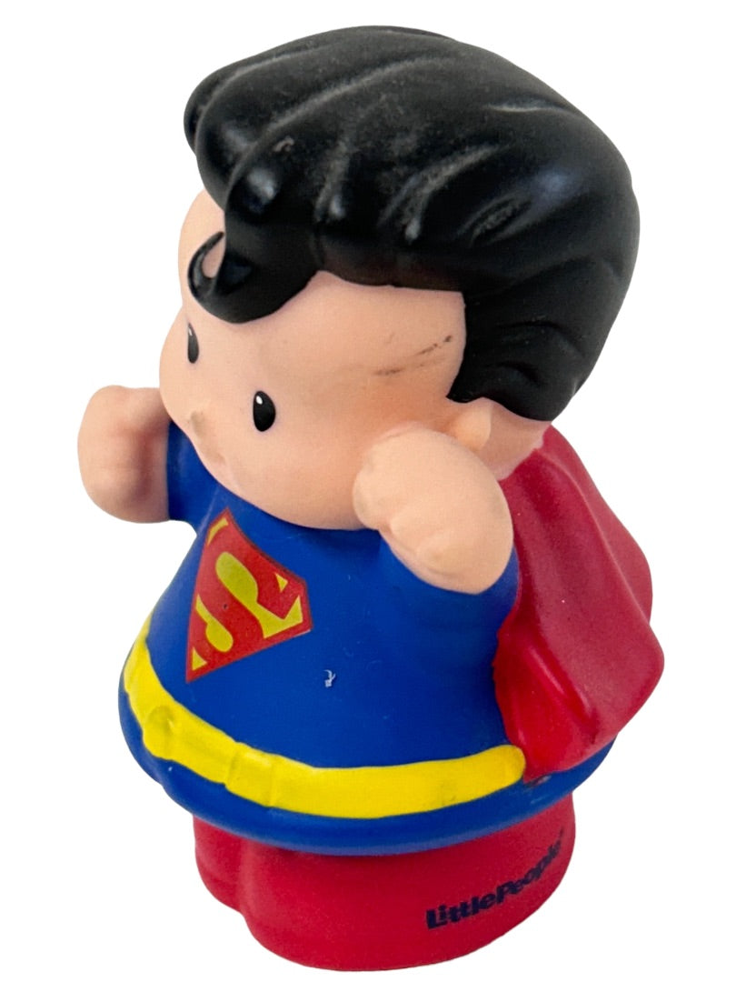 Little People Superman 2011 Mattel DC Super Heroes Figure 2.5" Super Man Hero
