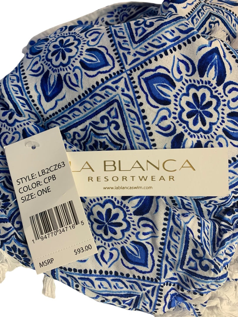 One Size La Blanca Resortwear Womens New Breeze Cover Up Cardigan Kimono