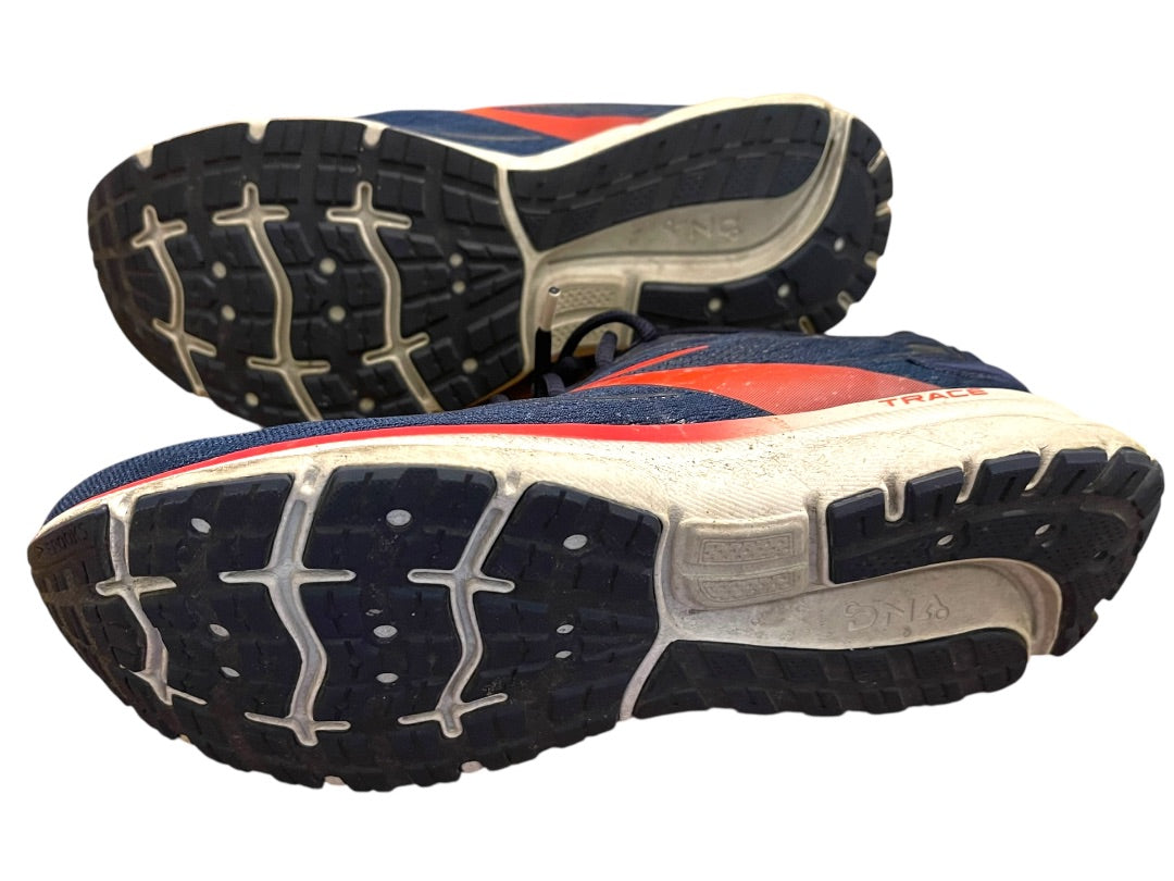 Size 11.5 Medium Brooks Trace 2 Shoes Mens Blue Sneakers