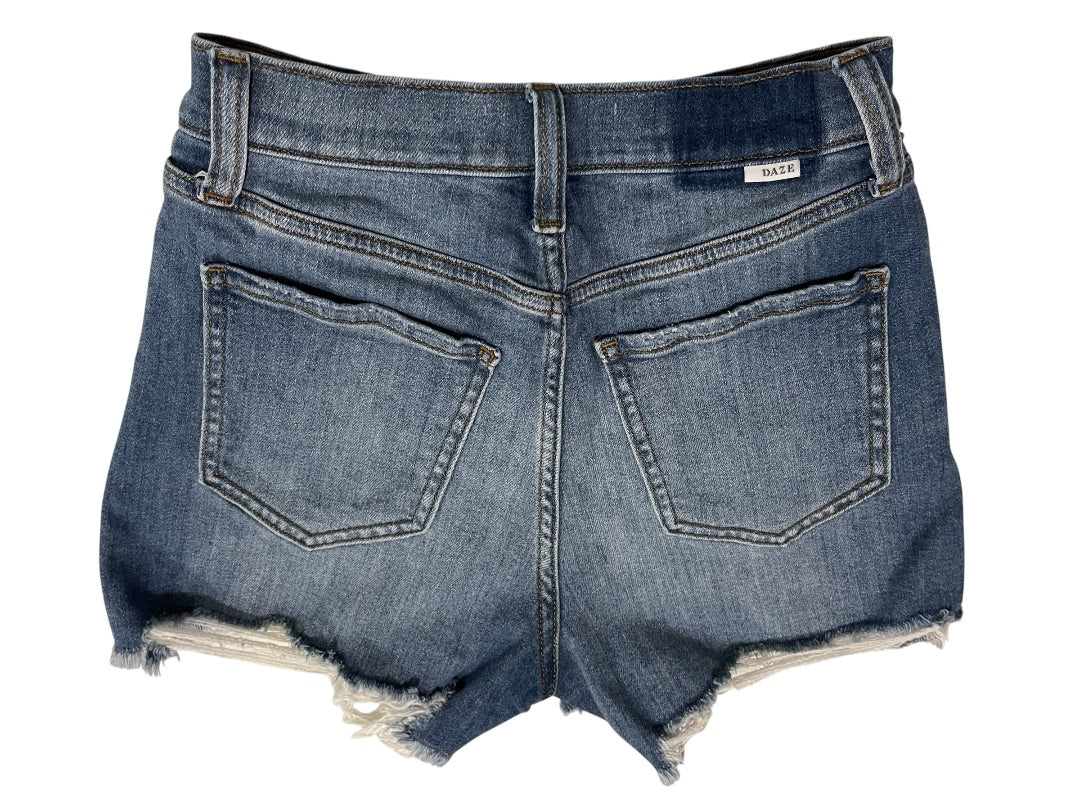 Size 25 Daze Hug Stretch Denim Womens Jean Shorts