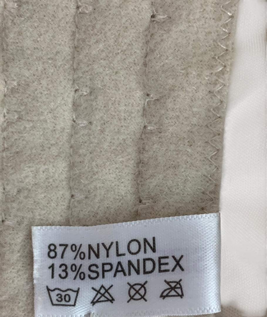 Size 40DD Underwire Tan Bra Full Coverage Support Padded Back Smoother