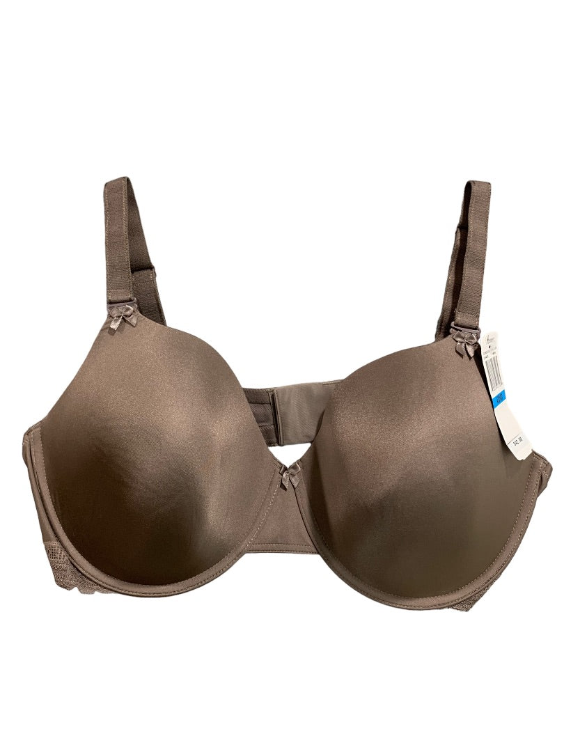 42DDD Paramour Gorgeous Contour New Paddded Underwire Bra Mink Brown 255455