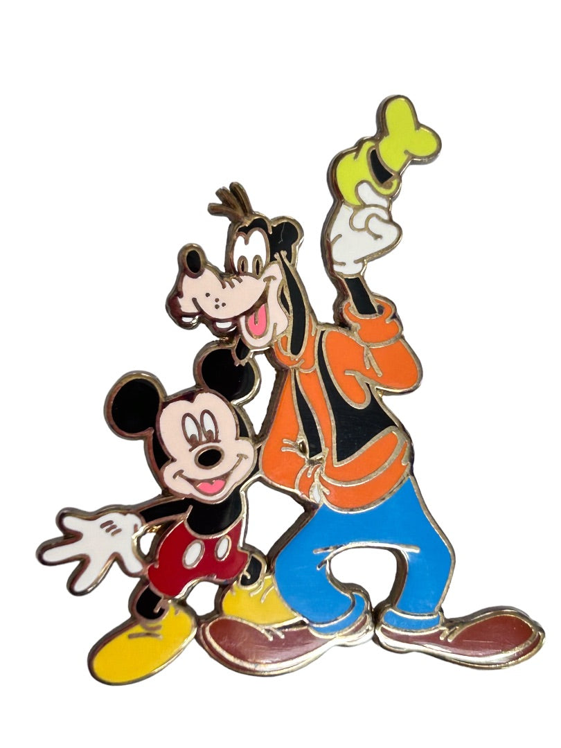 2008 Disney Pin Goofy and Mickey Mouse Disney Pin "Friends are Forever"