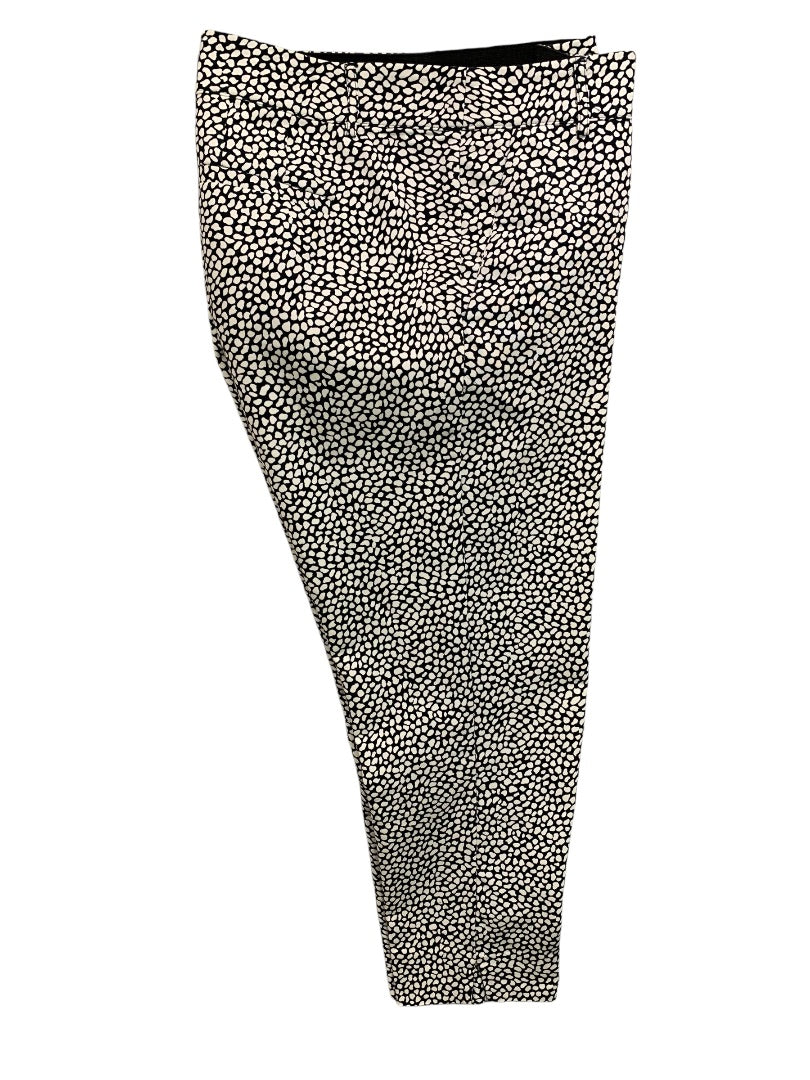 Size 14 Lane Bryant Womens Print Dress Pants The Modernist Collection 24" Inseam