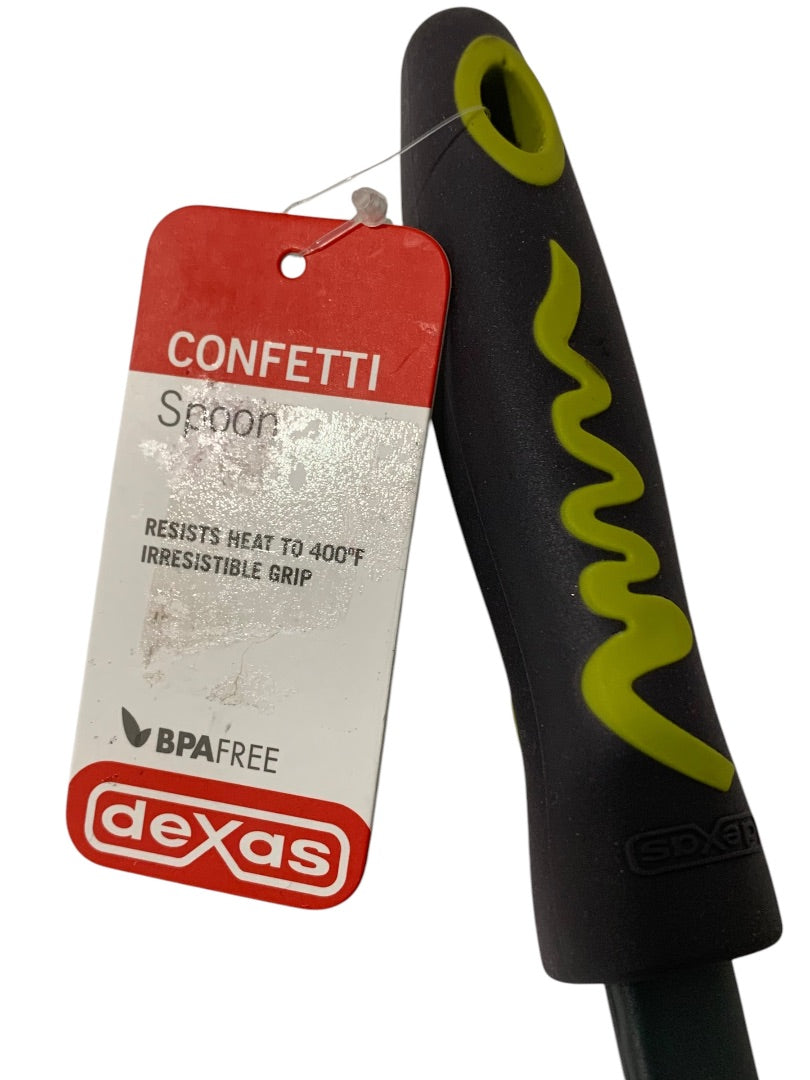 Dexas New Spoon Gray Green Confetti 13 Inch