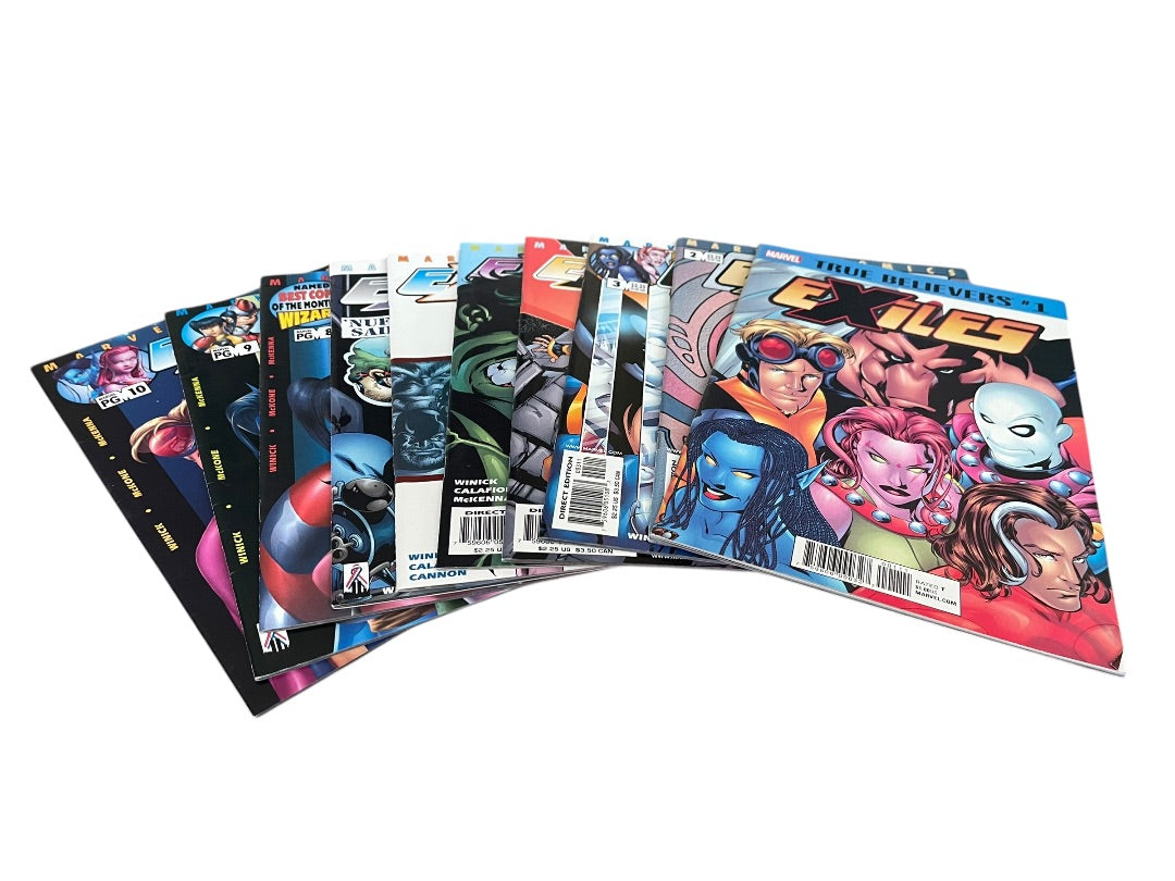 Marvel Exiles #1-10 Winick McKone McKenna