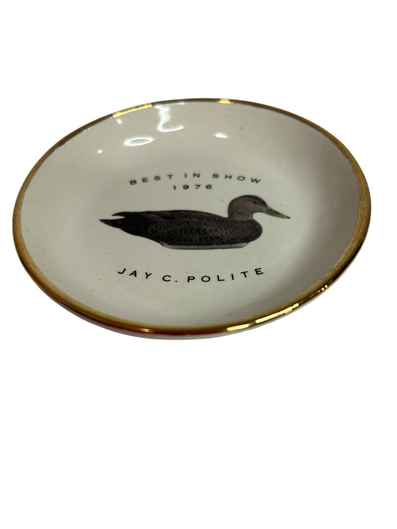 US National Decoy Show 1977 Small Dish 4.25 Inch Series 2