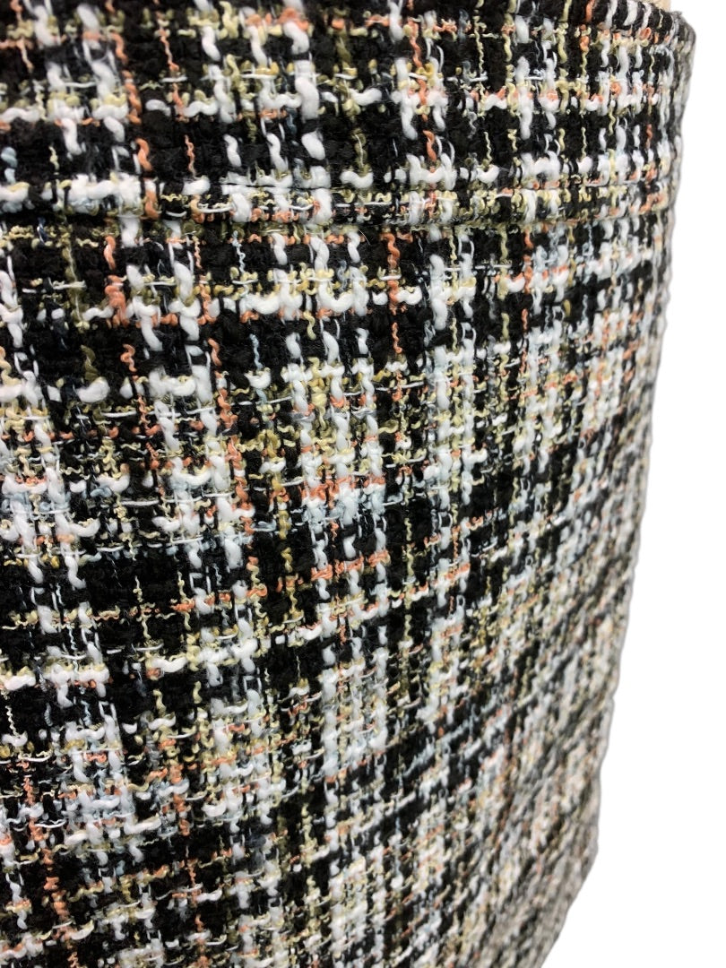 Size 2P Loft Petites Womens New Plaid Tweed Skirt Lined