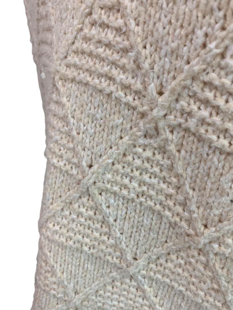 XS American Eagle Womens Ivory Diamond Woven Sweater