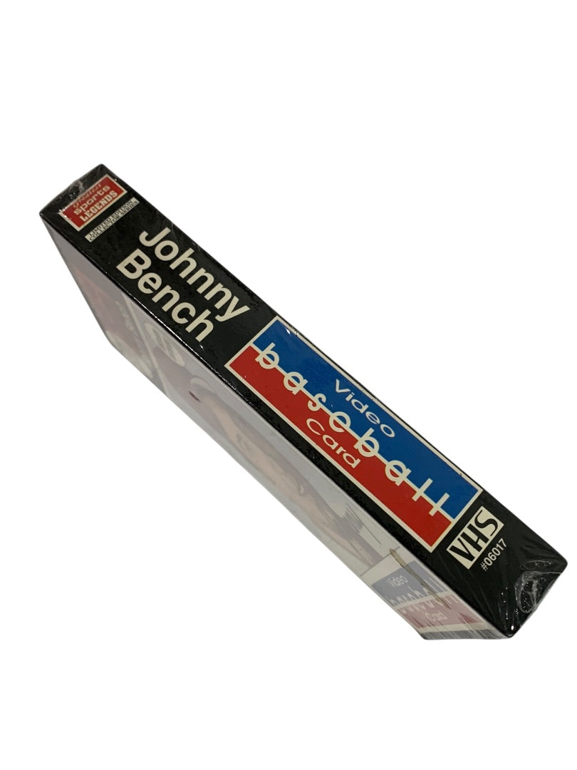 Johnny Bench - Greatest Sports Legends VHS Sealed Video Baseball Card