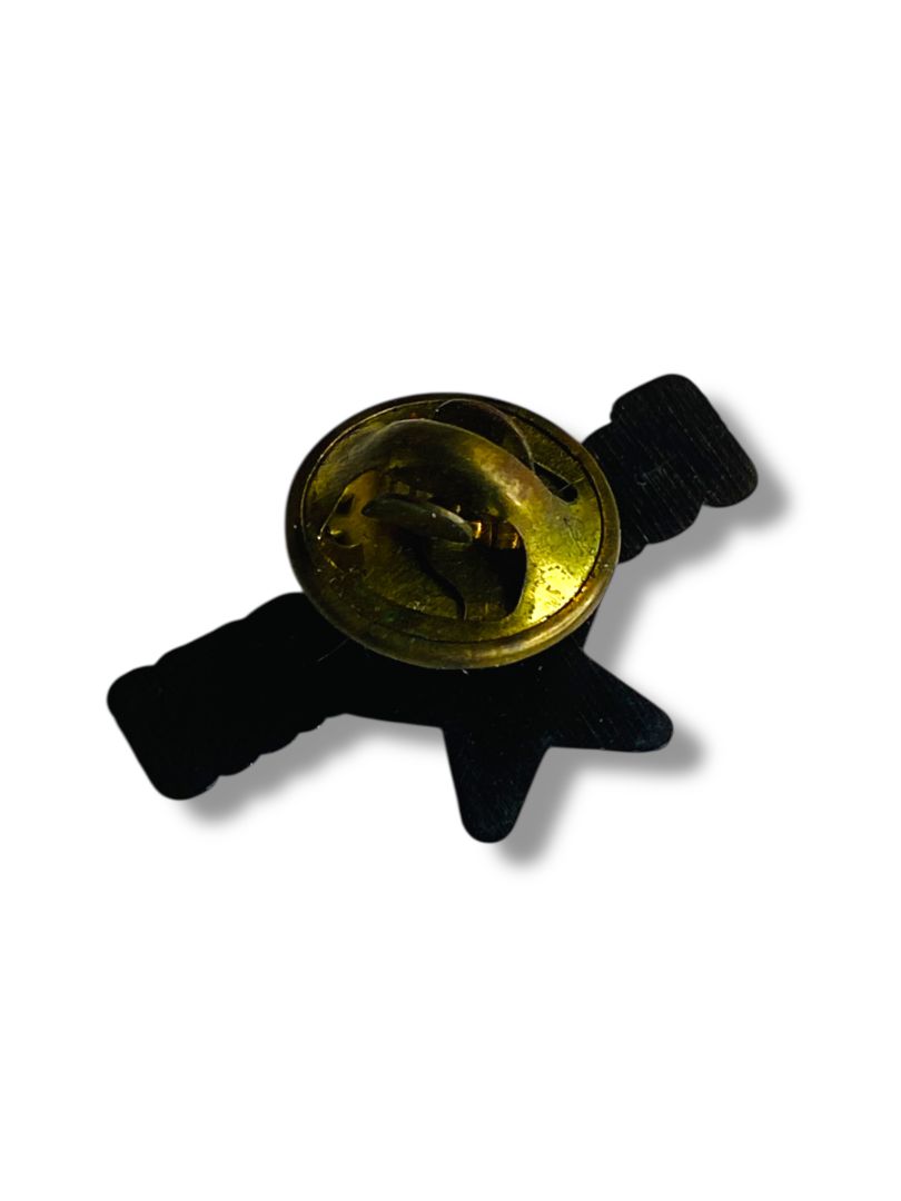 Vintage Fort Worth Plastic Pin Texas Lone Star 1"