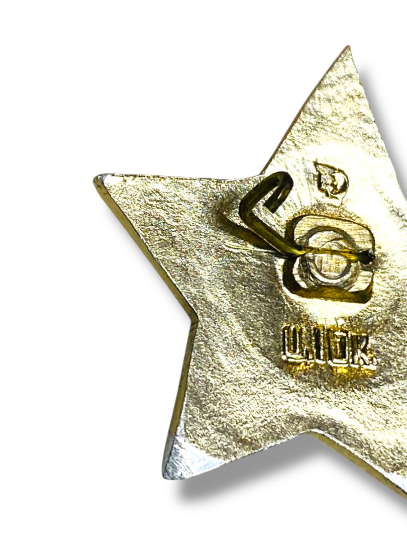 Vintage Soviet Union Russian Little Octobrist Ussr Badge Lenin 1.25" Missing Pin