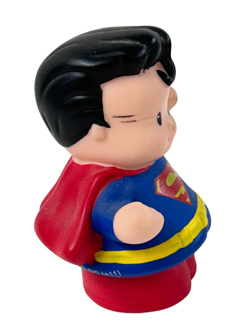 Little People Superman 2011 Mattel DC Super Heroes Figure 2.5" Super Man Hero