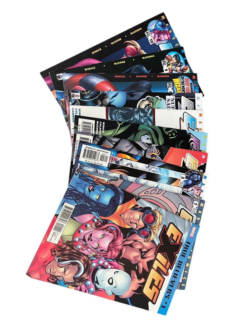 Marvel Exiles #1-10 Winick McKone McKenna