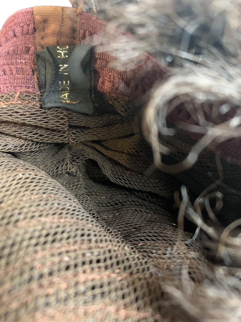 Vintage Dark Brown Wig Short Hair Pixie Costume Halloween