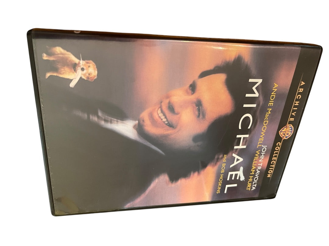 Michael DVD Movie John Travolta Andie MacDowell William Hurt 1997