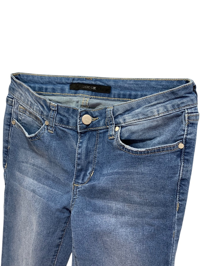 Size 14 Joes Jeans Girls Flare Leg Denim Frayed Hem Retro