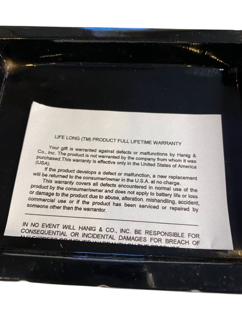 New Black Bifold Mens Split Grain Leather Wallet