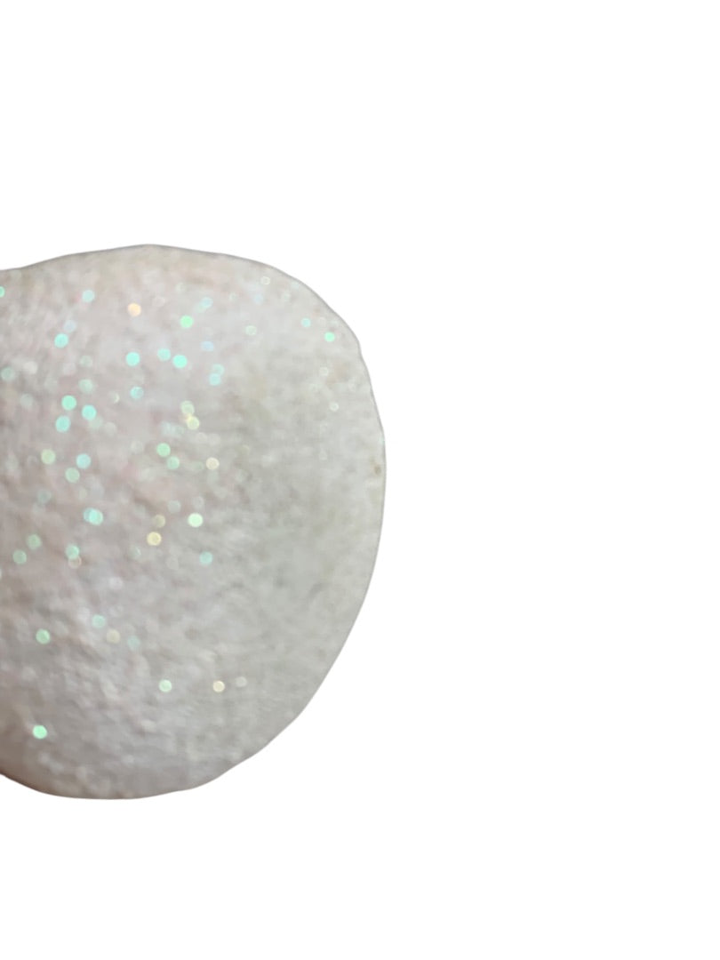 Holiday Winter Snowman Plaster Snowflakes Red Green 7 Inch