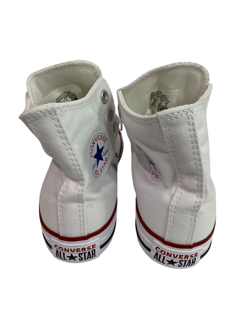 Size 5 Converse Womens New White High Top Sneakers Chuck Taylor All Star Unisex