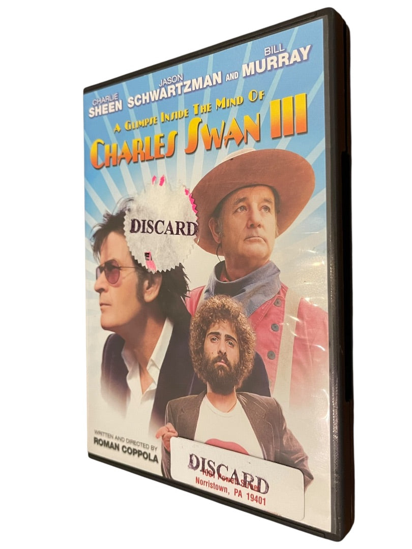 A Glimpse Inside the Mind of Charles Swan III DVD Sheen Murray Ex Library