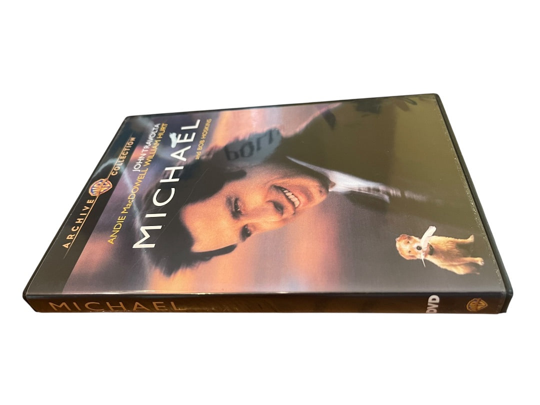 Michael DVD Movie John Travolta Andie MacDowell William Hurt 1997