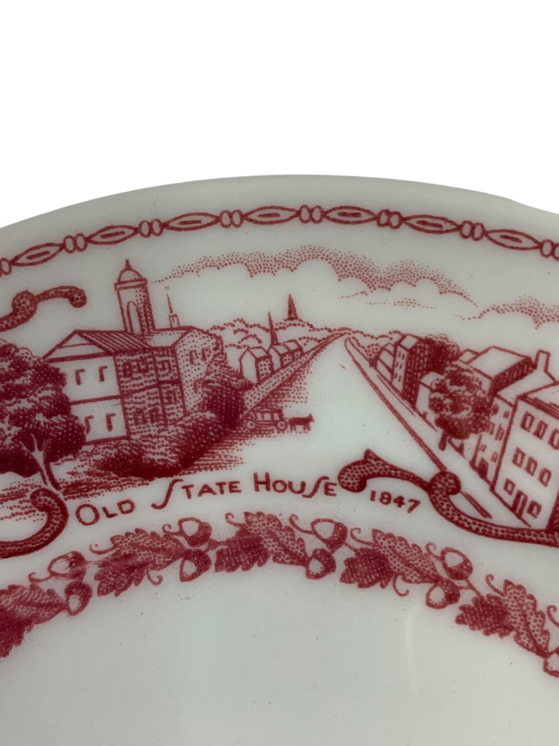 Scammell Lamberton Hartford Transferware Plate 6.5 Inch Vintage