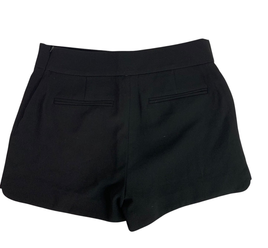 Size 0 J.Crew Womens Black Drapey Shorts Style C2140