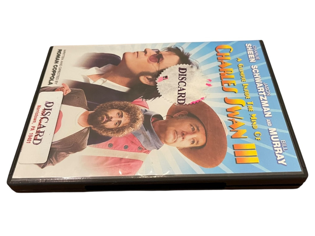 A Glimpse Inside the Mind of Charles Swan III DVD Sheen Murray Ex Library