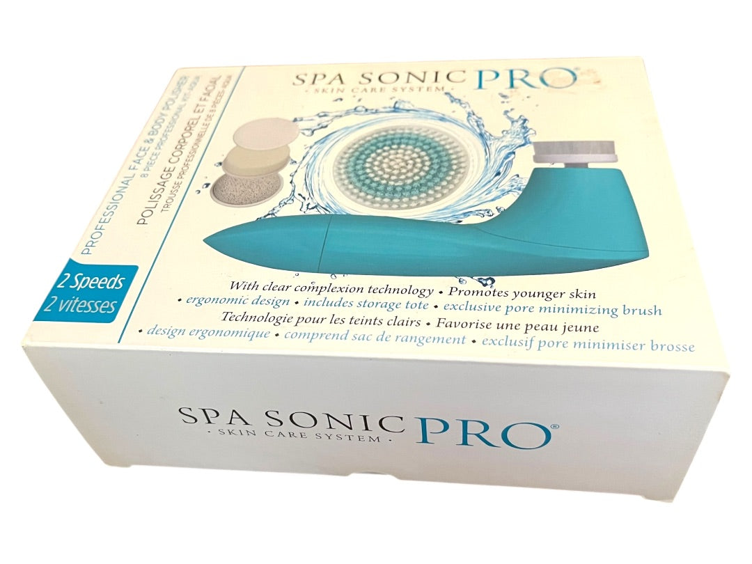 Spa Sonic Pro Skin Care System 2 Speeds New in Box