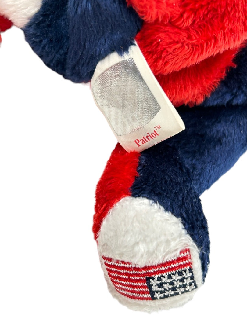 Ty Beanie Baby Original 2000 Patriot Bear Stuffed Animal Tags