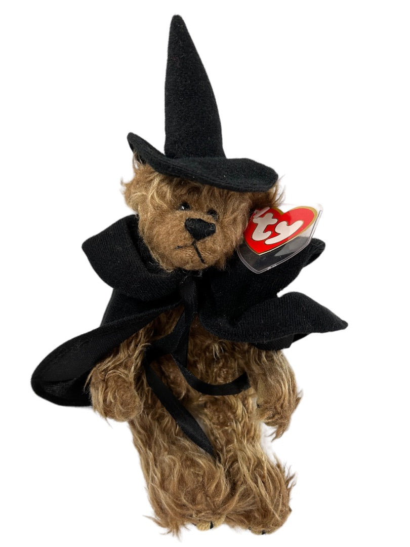 Ty Beanie Babies Attic Treaures 1993 Esmerelda Witch Bear Stuffed Animal Tags
