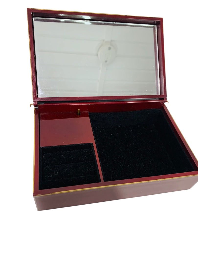 Magnolia Japanese Lacquerware Jewelry Music Box "The Way We Were" Otagiri