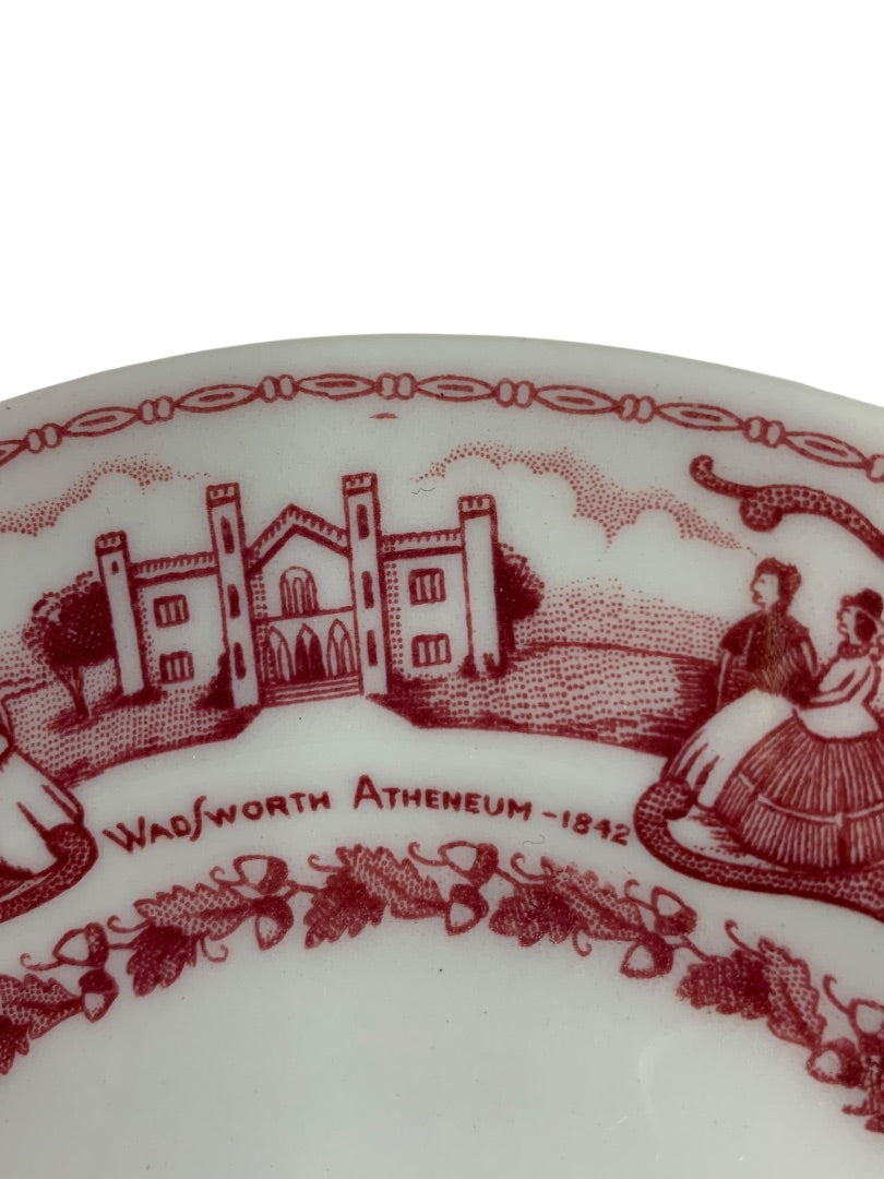 Scammell Lamberton Hartford Transferware Plate 6.5 Inch Vintage