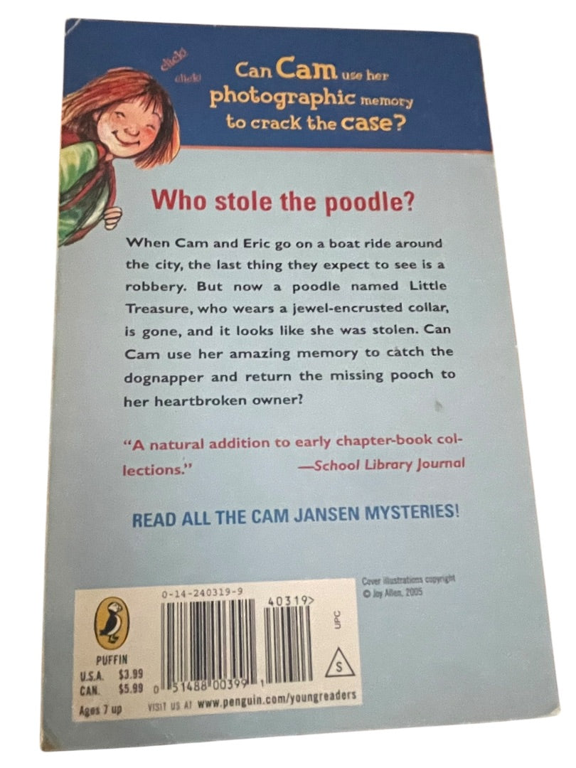 Set of 6 Cam Jansen Paperback Books Scholastic Puffin Mystery Adler